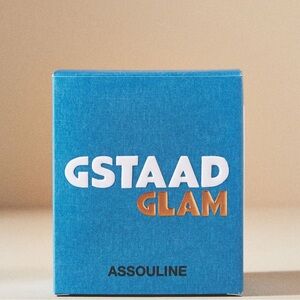 NWT Assouline Gstaad Glam Boxed Candle , Brand new in box